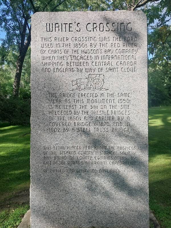 Waite's Crossing Monument - Image 1