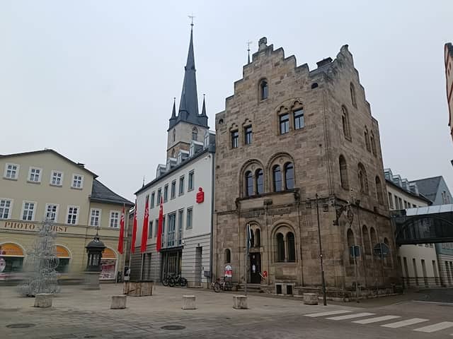 SAALFELD, hist. Fischmarkt - Image 1