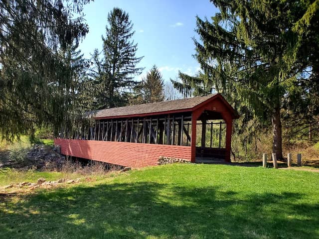 Historic Harrity Covered Bridge - Image 1