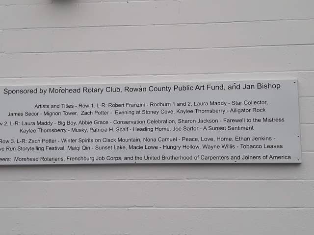 Rowan County artist mural display - Image 2