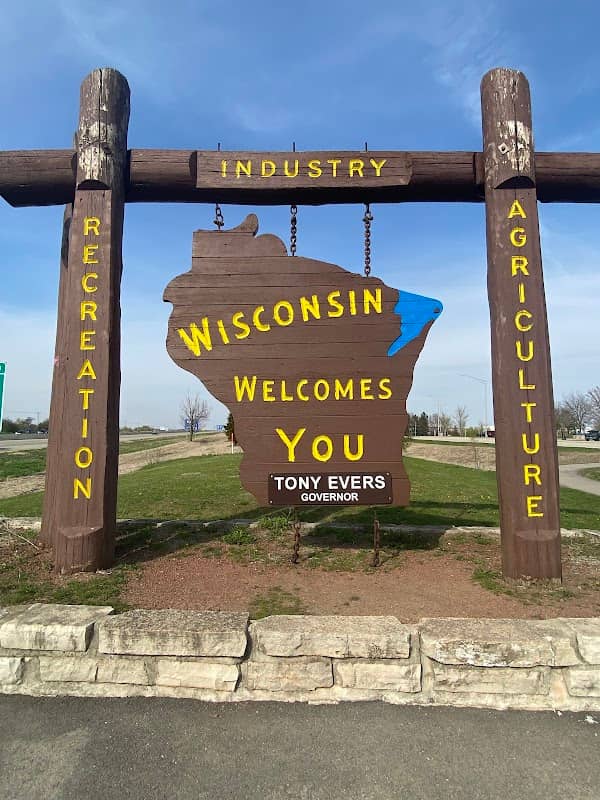 Welcome to Wisconsin Sign - Image 1
