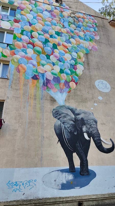 Mural "Slon I Povitryani Kuli" - Image 2