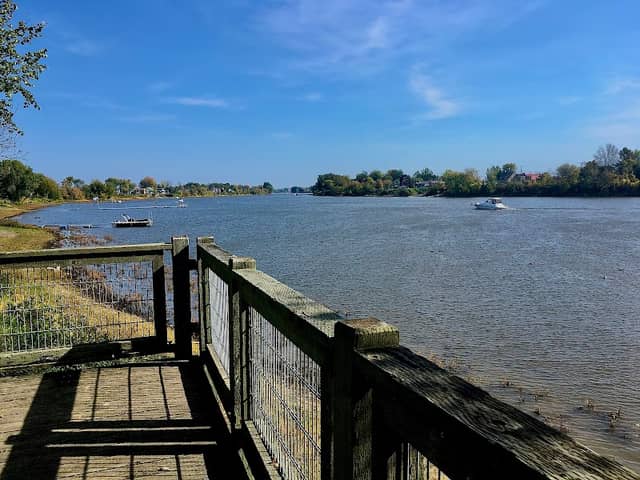 Wharf of the Lachenaie canoe kayak course. - Image 2
