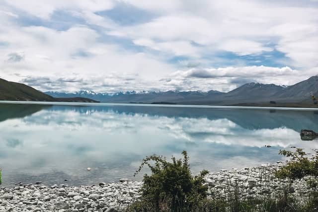Lake Tekapo Picnic Bench - Image 1
