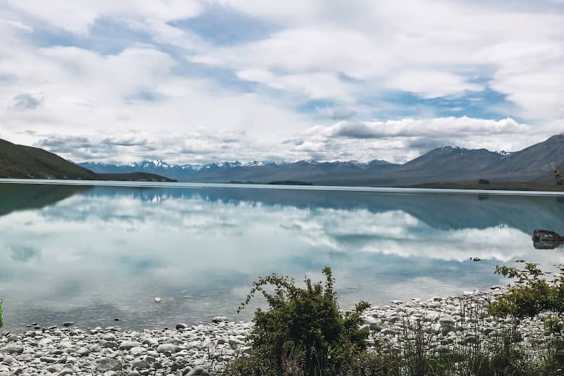 Lake Tekapo Picnic Bench - Image 1