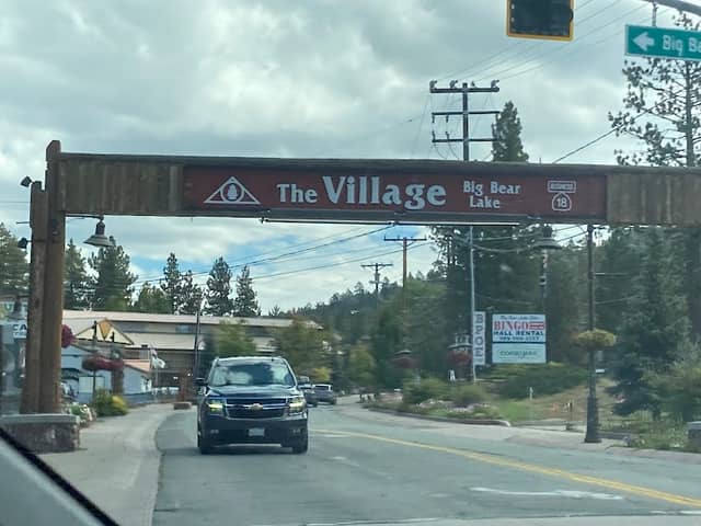 Big Bear Village Sign - Image 1