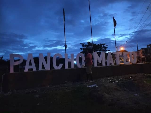 Letrero Pancho Mateo - Image 1