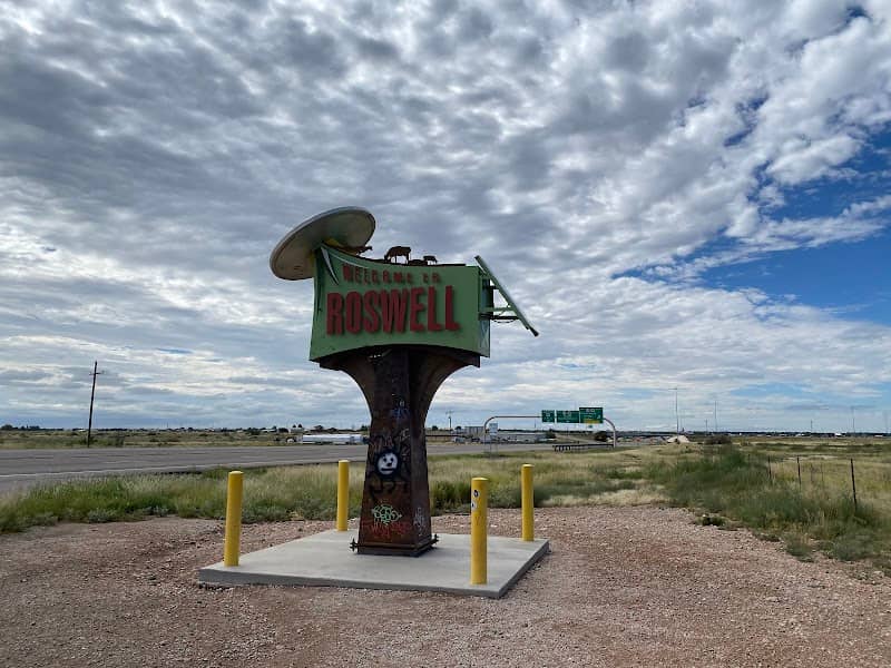 Roswell, NM Welcome Sign - Image 2
