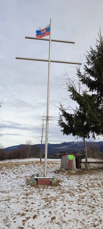 Double cross on the top of Drahošanka - Image 1