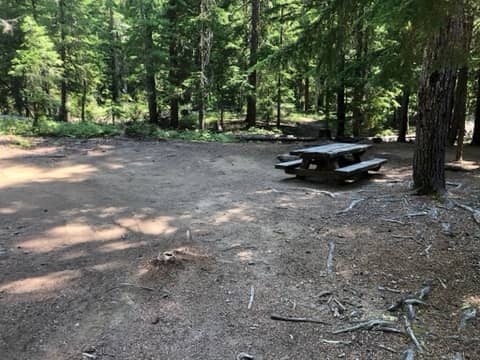 Lake Creek Campground - Little Wenatchee River - Image 1