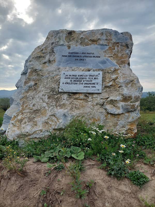 Monument commemorating visit of Pope Francis - Image 1