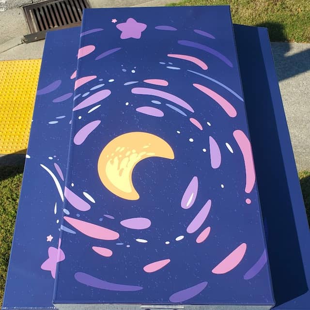 Jonquil Utility Box Mural – Spring Rd SE & Jonquil Dr SE (City of Smyrna) - Image 1