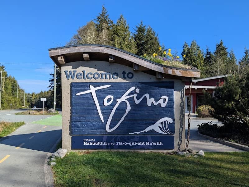 Welcome to Tofino Sign - Image 1