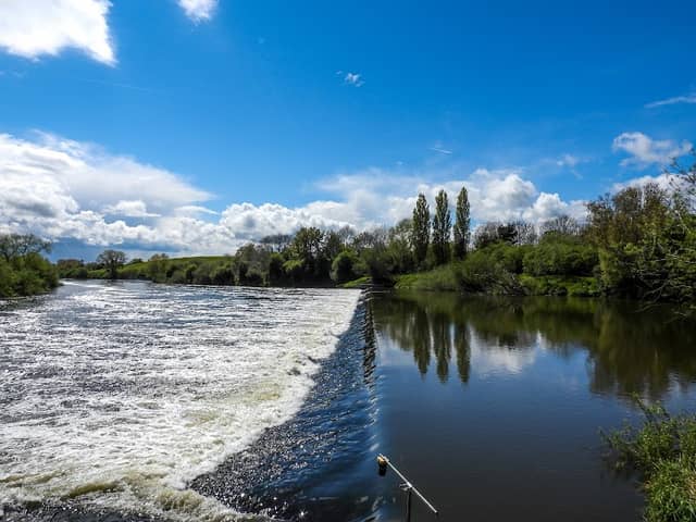View of Tewkesbury weir - Image 1