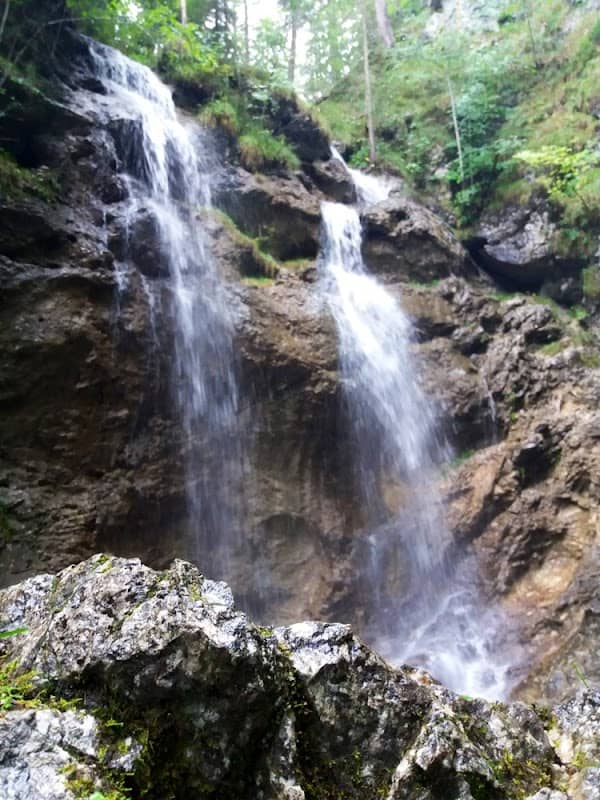Kleiner Wasserfall Wallgau - Image 1