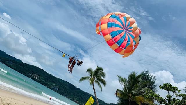 Superton Patong Beach Parasailing - Image 1