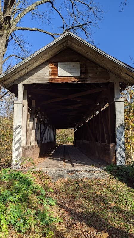 Historic Feltons Mill Covered Bridge - Image 1