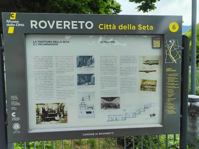 Rovereto Città della Seta pannello N.7 - Image 1