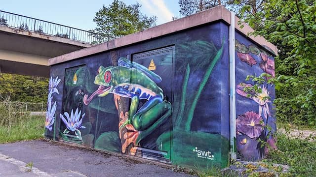 Graffiti Art am swt Transformator - Image 1