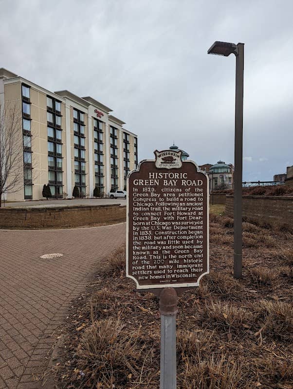 Wisconsin State Historical Marker 540: Historic Green Bay Road - Image 2