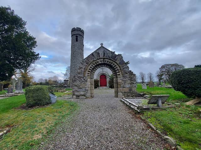 Castledermot Round Tower and St. James' Church - Image 1
