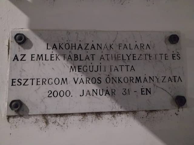 Emléktábla egy emléktábla emlékére - Image 1