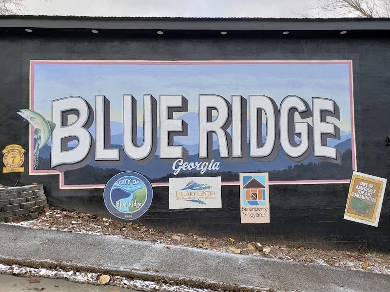 Blue Ridge Mural - Image 1