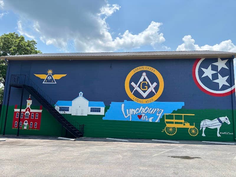 Lynchburg Masonic Mural - Image 1