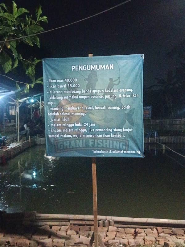 Pemancingan Bawal dan Ikan Mas Ghani Fishing - Image 1