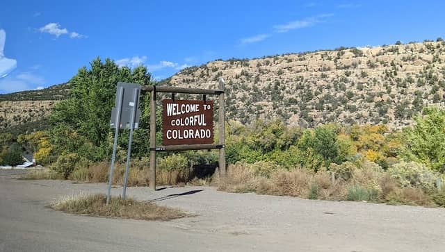 Welcome To Colorado Sign - Image 1