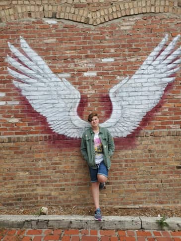 Angel Wings Mural - Image 1