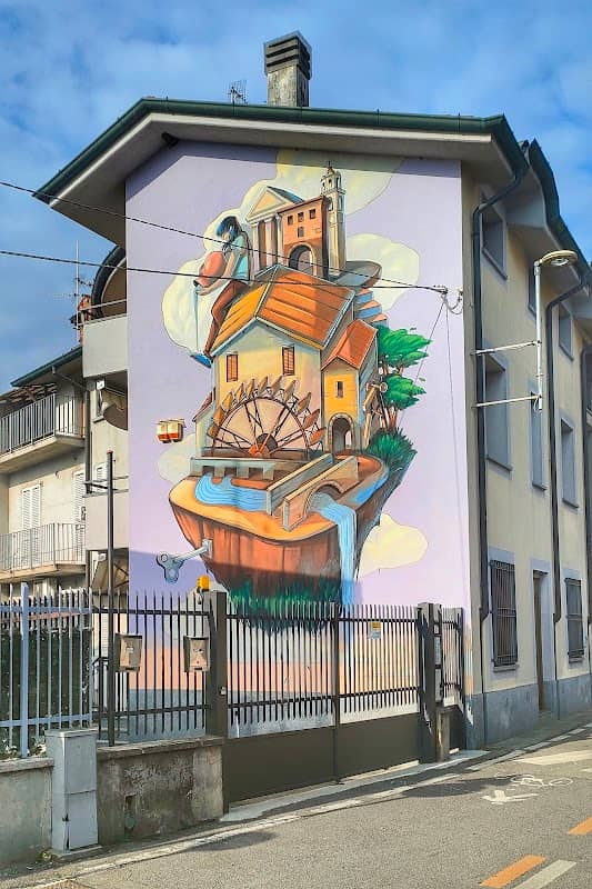 Murale "IL VECCHIO MULINO" by Alessandra Carloni - Image 1