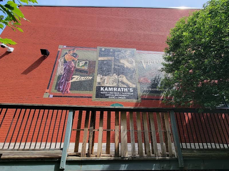 Walldog Mural - Kamrath Radio and TV Store - Image 1