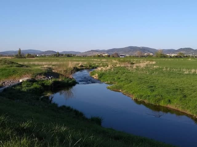 Westliche Abzweigung in das renaturierte Weschnitzbecken - Image 1