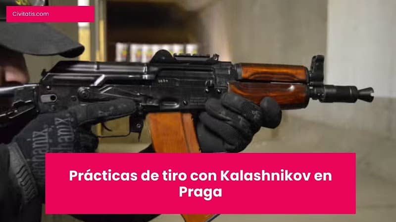 Prácticas de tiro con Kalashnikov en Praga - Image 1