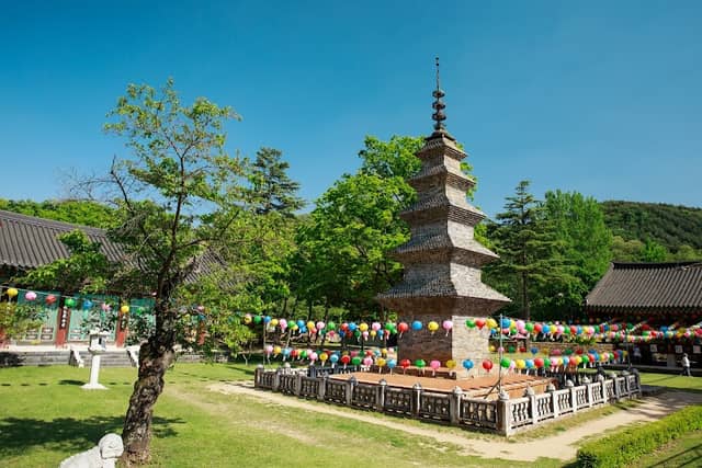 칠곡 송림사 오층전탑 - Image 1