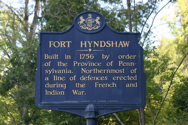 Fort Hyndshaw Historical Marker - Image 1