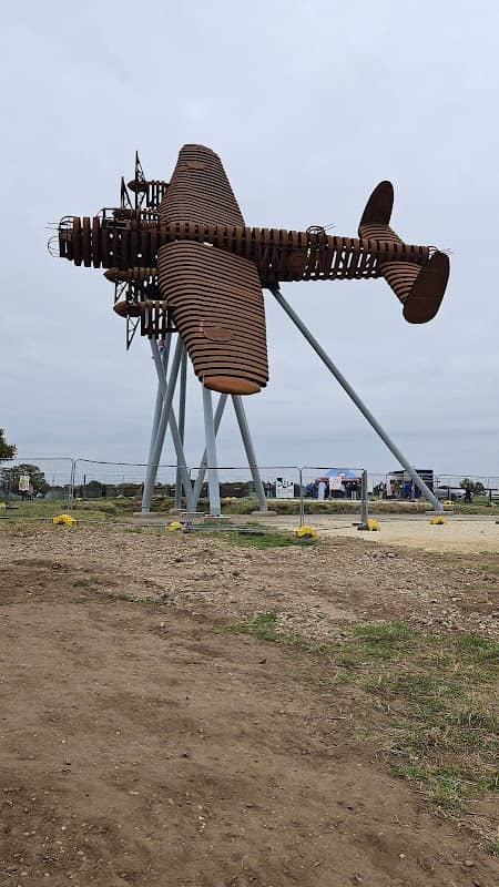 Bomber County Gateway Trust Lancaster Sculpture - Image 1