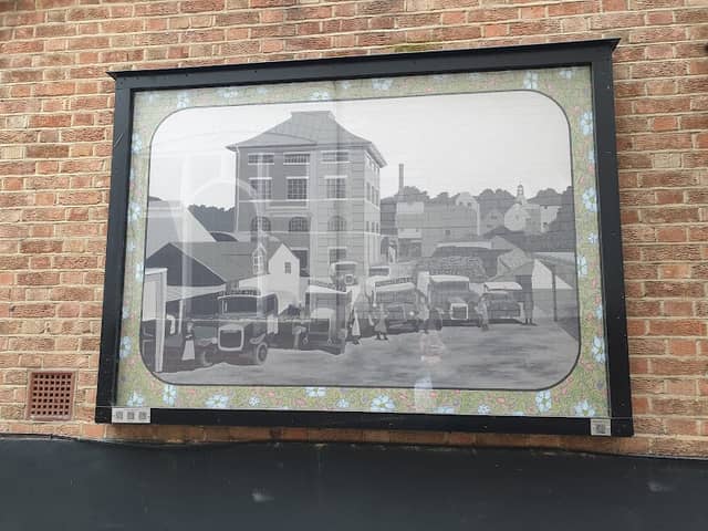 Reigate Brewery Yard Mural - Image 1