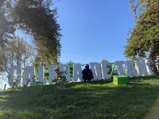 Letras turísticas de Calera de Tango - Image 1