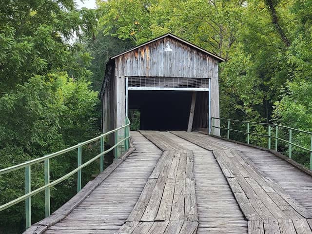 Historic Euharlee Creek Covered Bridge - Image 1