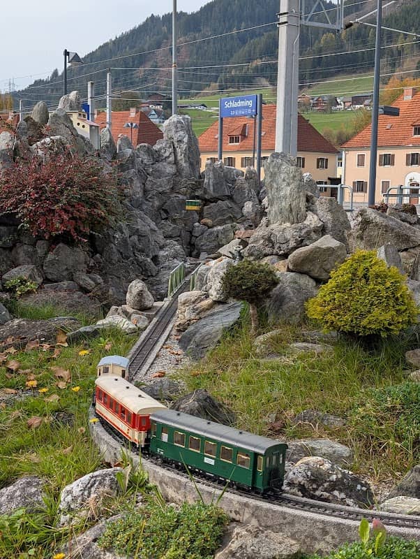 Modelleisenbahn Schladming am Bahnhof - Image 1