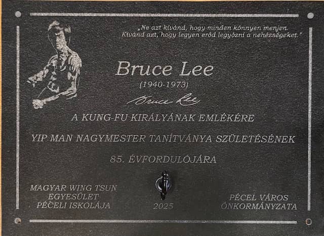 BRUCE LEE 85 EMLÉKTÁBLA - Image 2