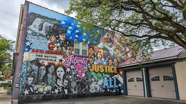 Mount Morris Mural, Mount Morris, NY - Image 2