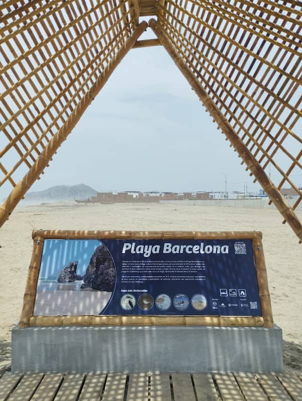 Panel informativo de Playa Barcelona - Image 2