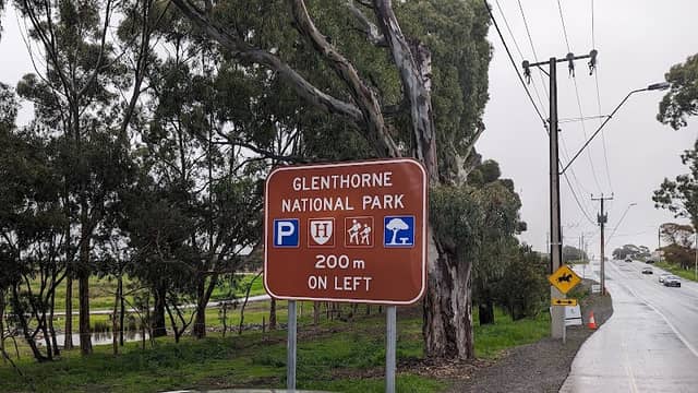 LOCKED Service Road Gate, Glenthorne National Park — Ityamaiitpinna Yarta - Image 1