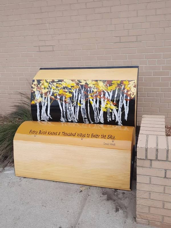 Connie Wanek's "Day Dreamers" Bench painted by artist Pam Luer - Image 2