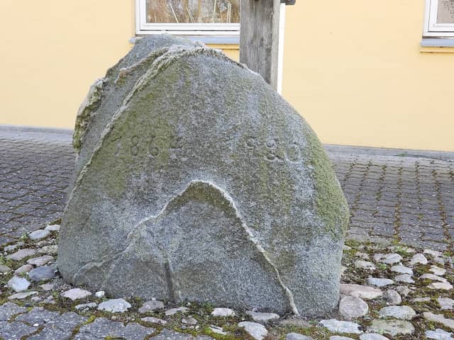 Genforeningssten i Agedrup - Image 1