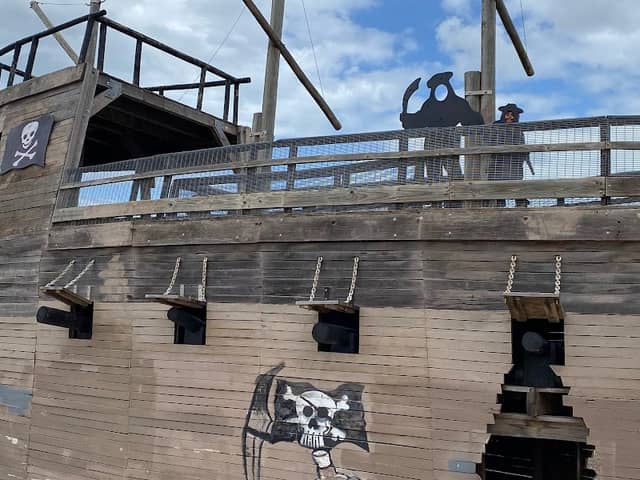 Model Pirate Boat - Image 1