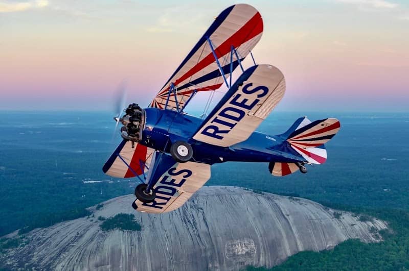 Biplane Rides Over Atlanta - Image 1